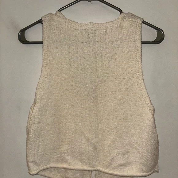 Dynamite Cream Knit Tank Top - Picture 5 of 6